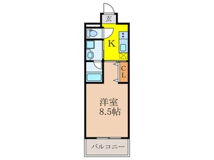 アネシス新大阪の物件間取画像